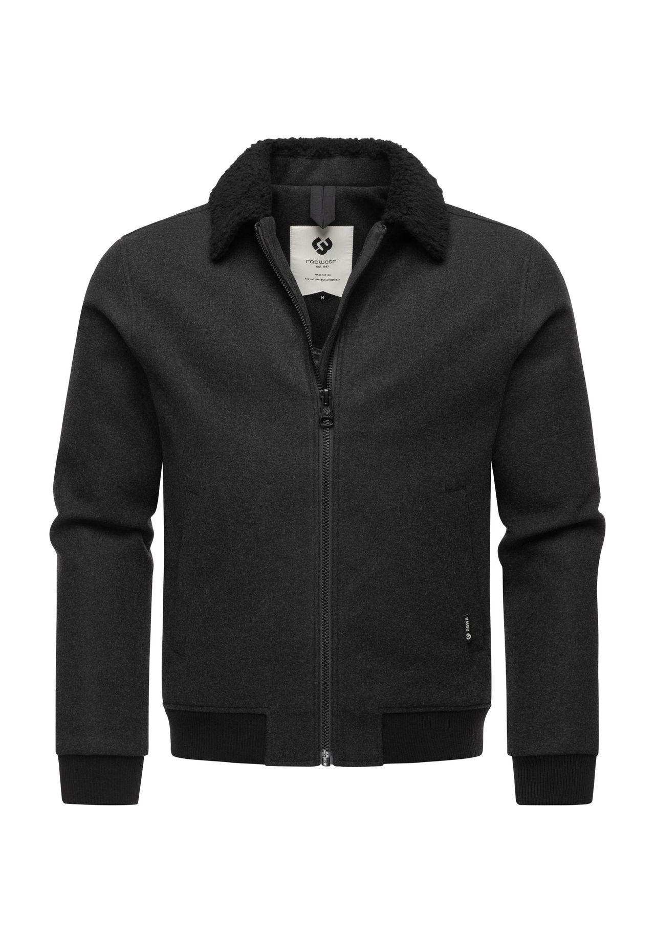 

Сивваль Фетровая уличная куртка Ragwear, темно-серый