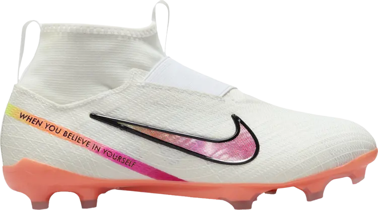 

Кроссовки Marcus Rashford x Zoom Mercurial Superfly 9 Pro FG GS 'Better Believe It', белый