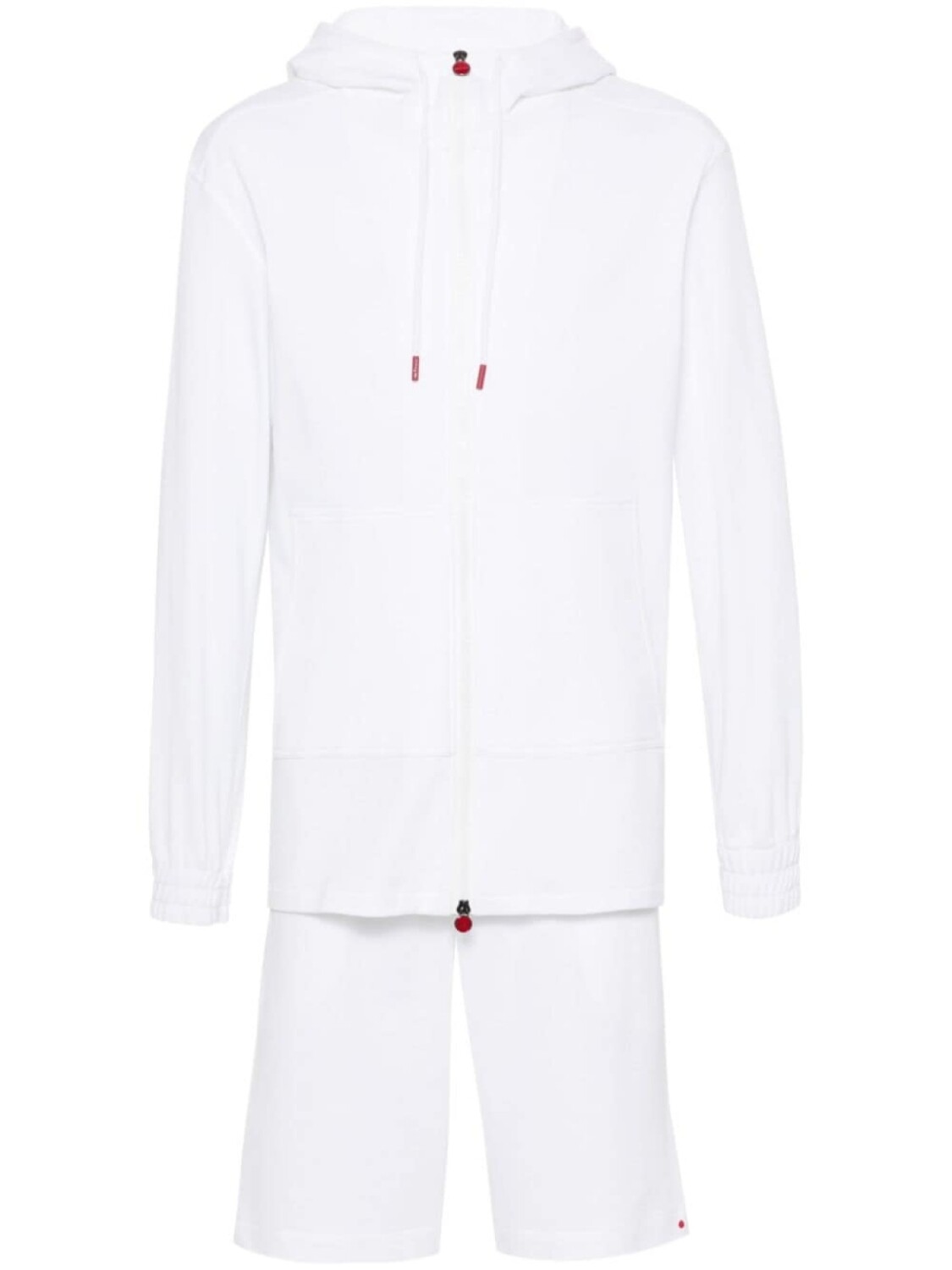 

Kiton комплект из топа и шортов, белый