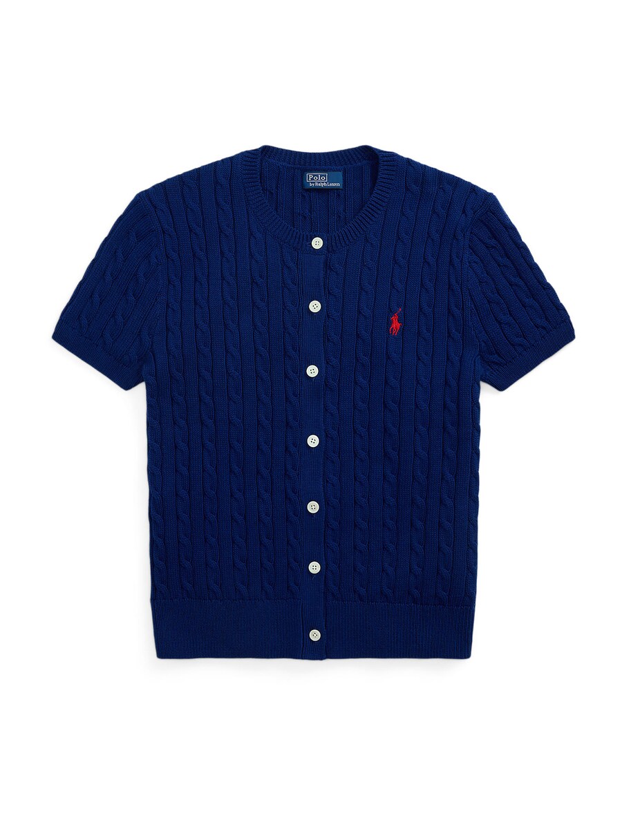 

Вязаный кардиган Polo Ralph Lauren, синий