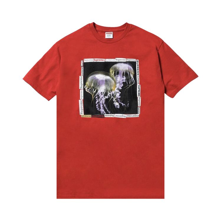 

Футболка Supreme Jellyfish T-Shirt 'Red', красный