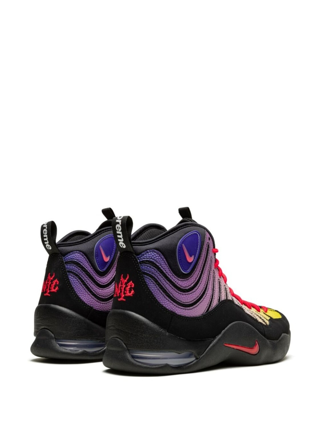 Nike кроссовки Air Bakin SP 'Black Gradient' из коллаборации с Supreme, черный — фото 3