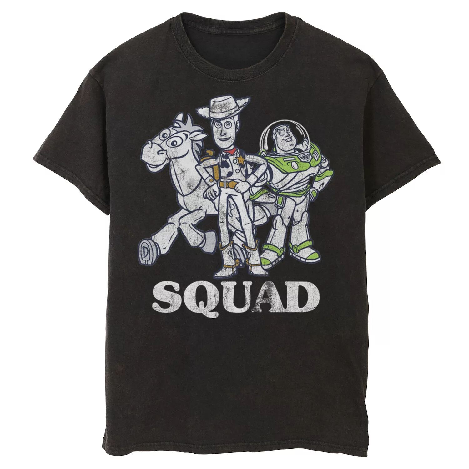 

Мужская футболка с портретом Toy Story Squad Trio Disney / Pixar
