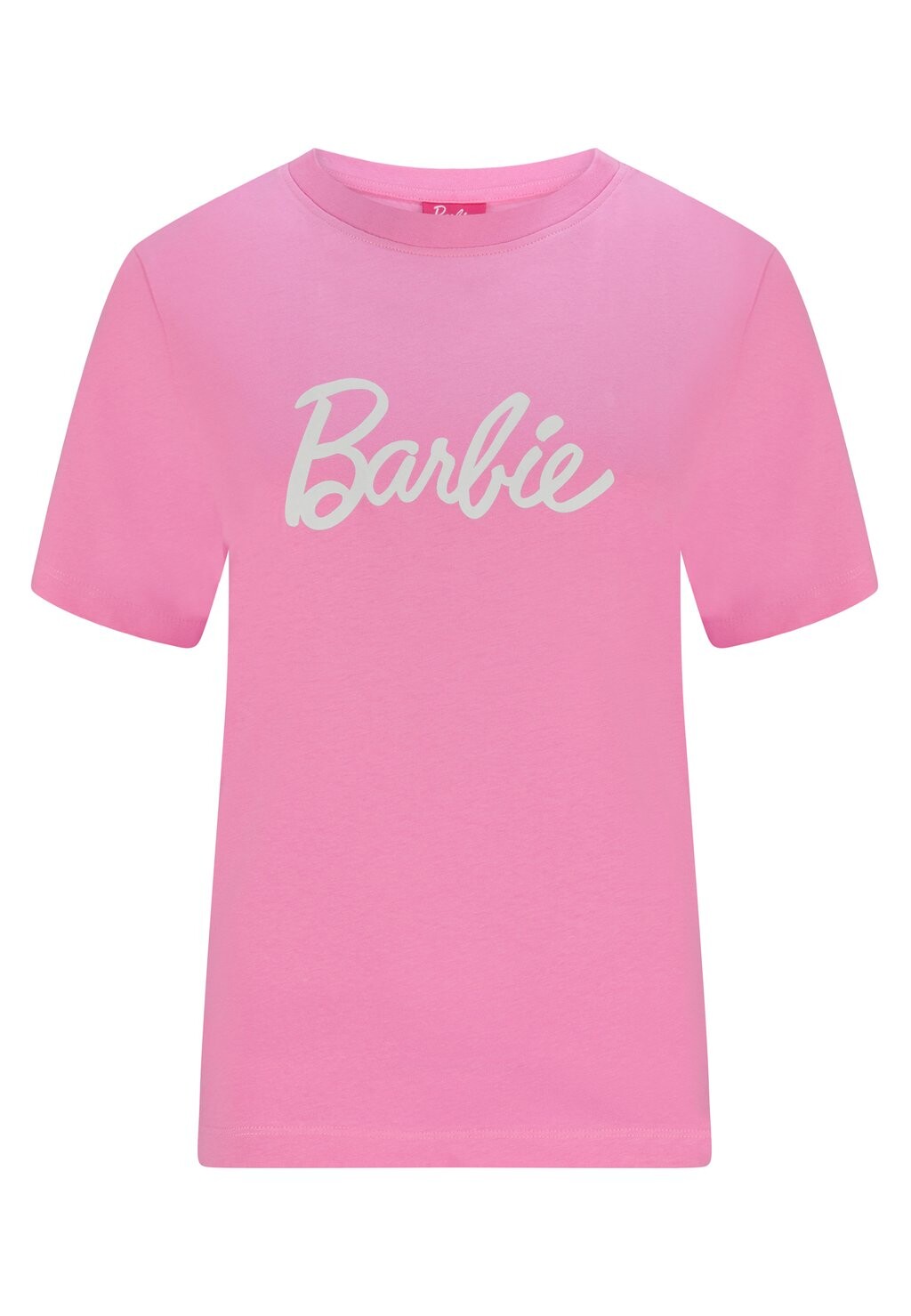 

Футболка с принтом Barbie, розовый