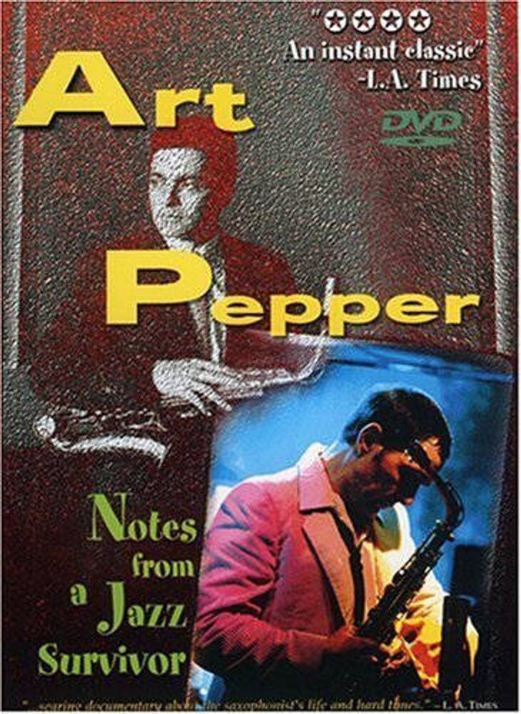 

Диск DVD Art Pepper: Notes From A Jazz Survivor
