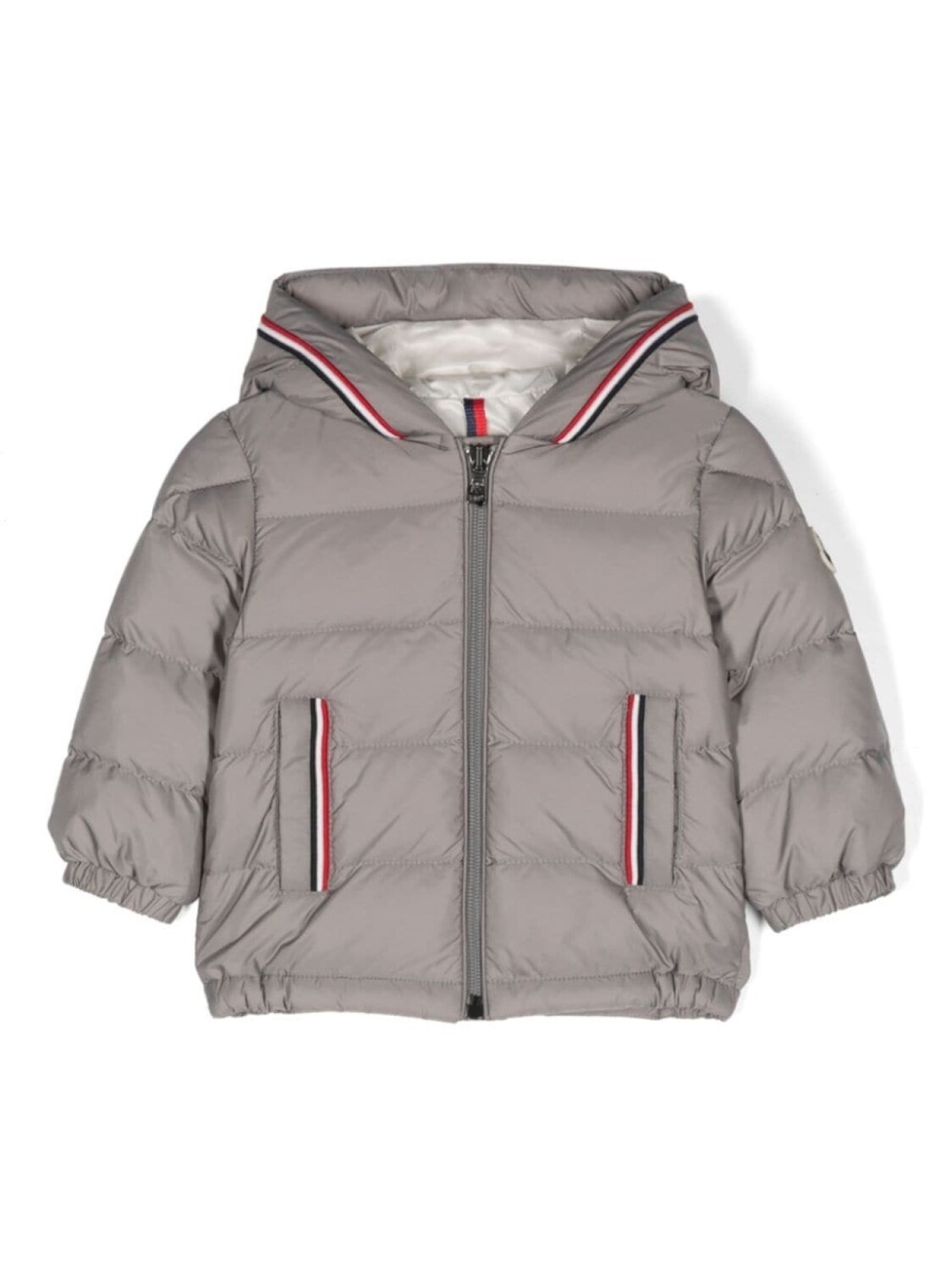 

Moncler Enfant пуховик Merary с капюшоном, серый