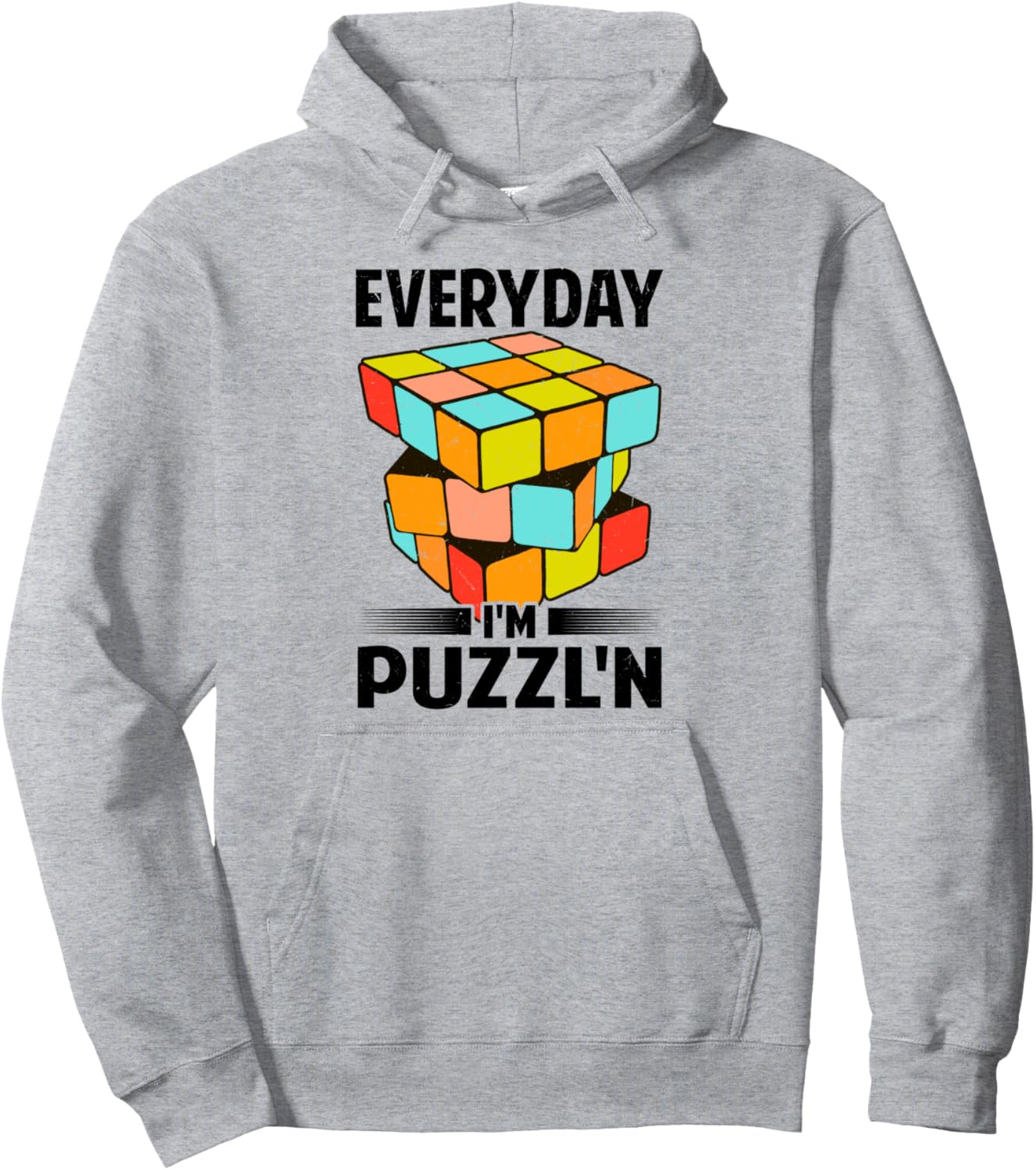 

Худи с надписью «Экспертное решение головоломок на скорость» Speedcubing Puzzler Speedcube Mastery Cubing Life, серый