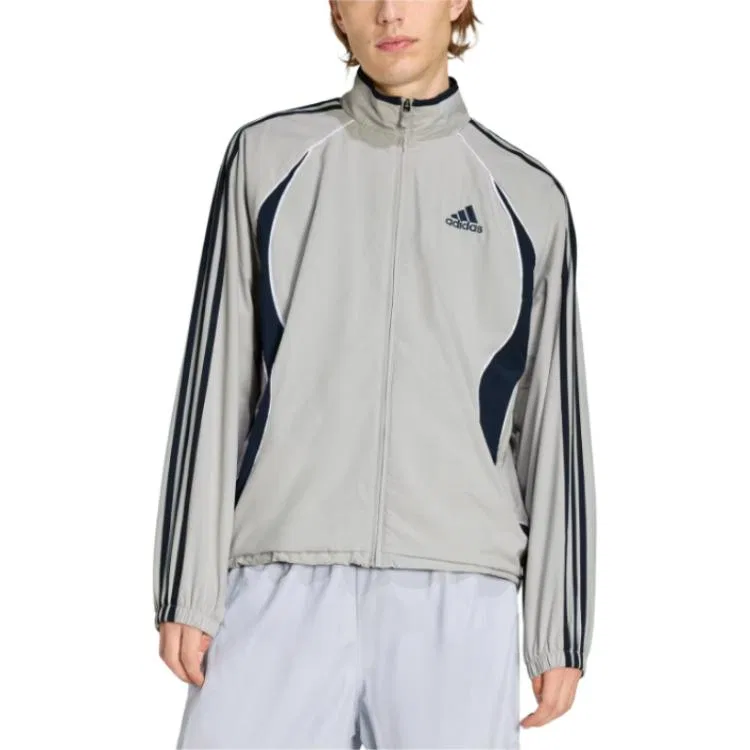 Куртка Adidas Adicolor Teamgeist мужская серый — фото 3