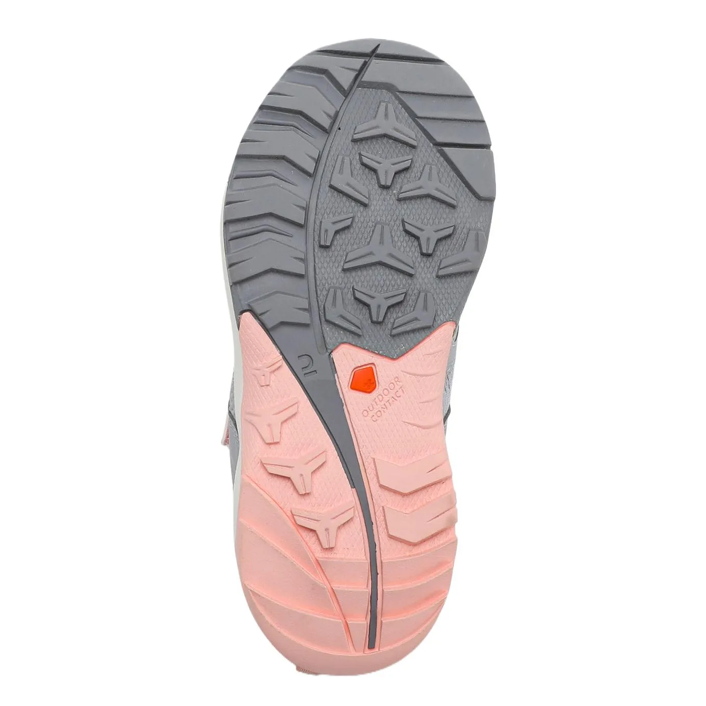 DECATHLON Детские уличные кроссовки Zinc Gray/Pearl Powder — фото 4