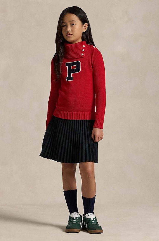 

Детское платье Polo Ralph Lauren, красный