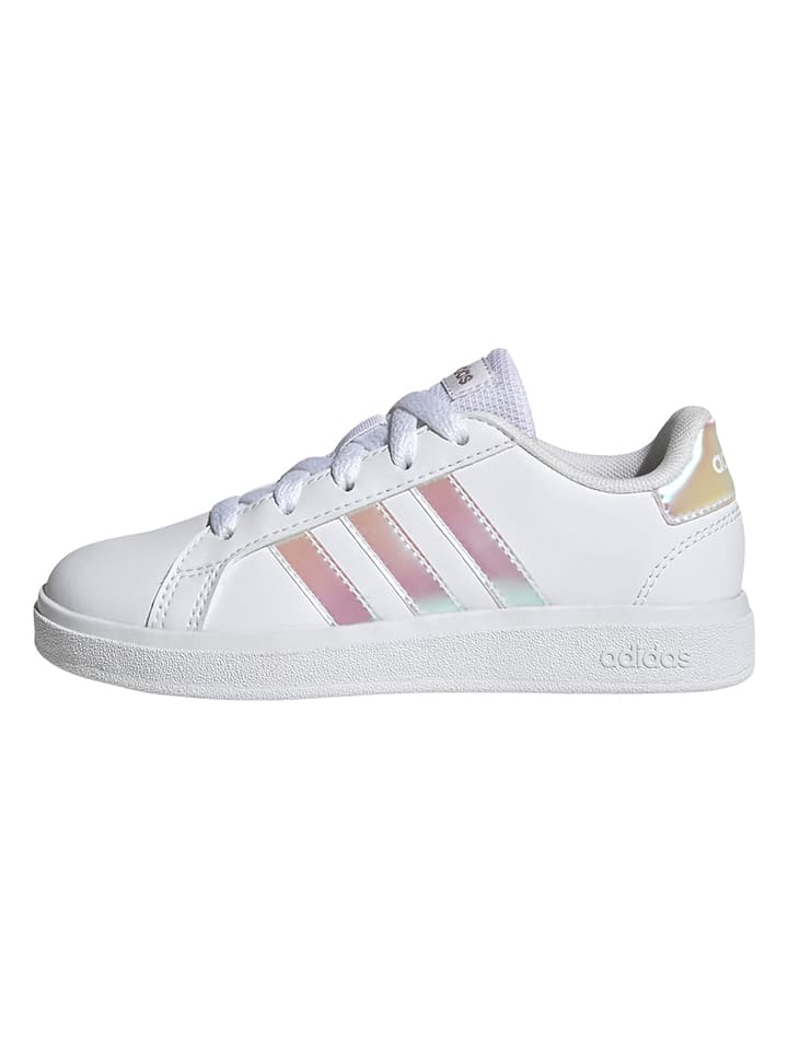 Adidas Кроссовки "Grand Court 2.0" белого цвета — фото 4