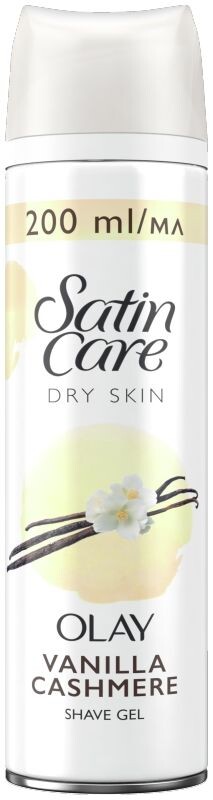 

Gillette Satin Care Olay Vanilla Dream гель для бритья, 200 ml