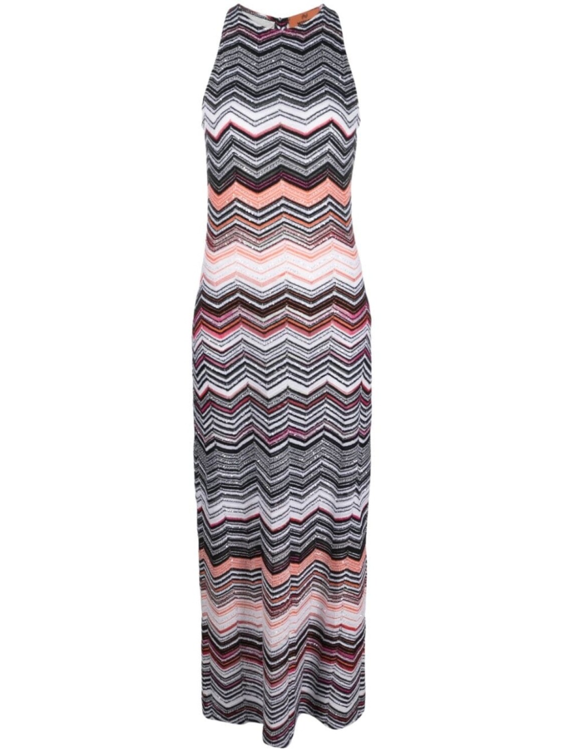 

Платье с узором зигзаг Missoni, черный