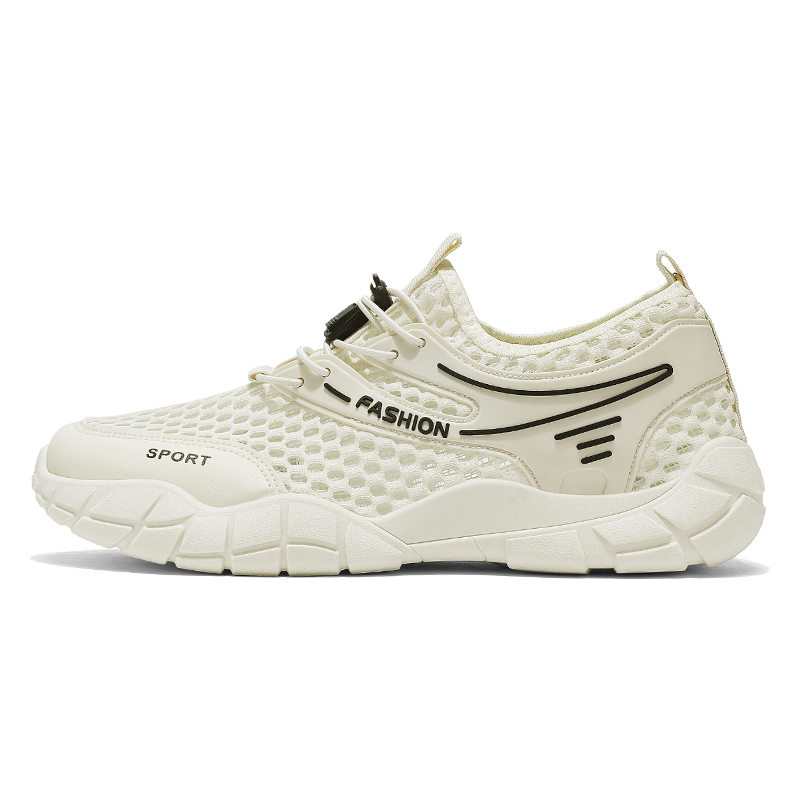 

Дышащие и легкие мужские повседневные кроссовки Low Top ZULISHI, бежевый