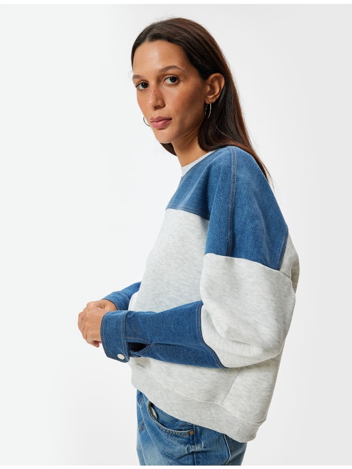 

Толстовка KOTON Sweatshirt, цвет Schneemelange