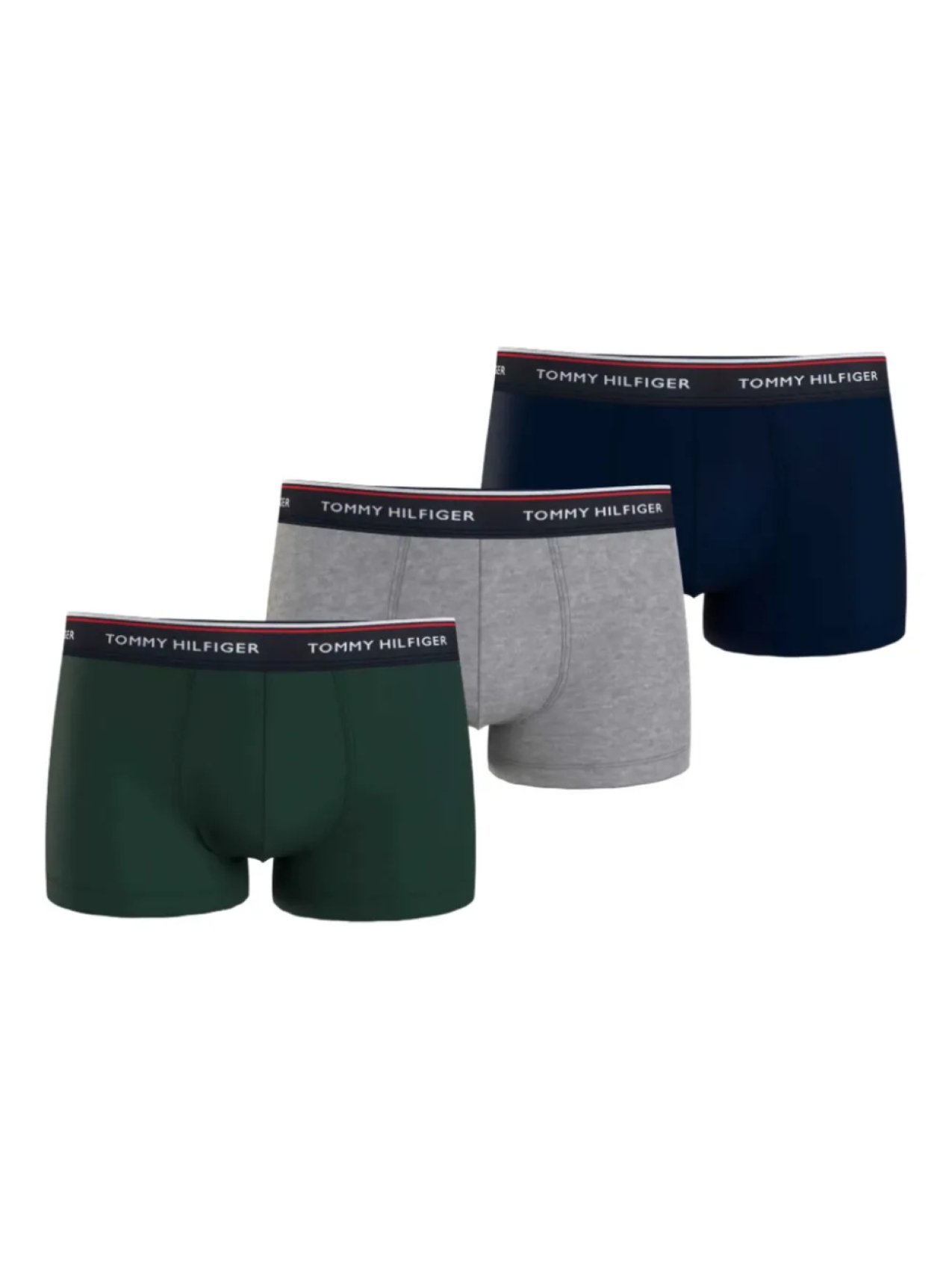 

Боксеры с логотипом (упаковка из трех пар) Tommy Hilfiger, зеленый