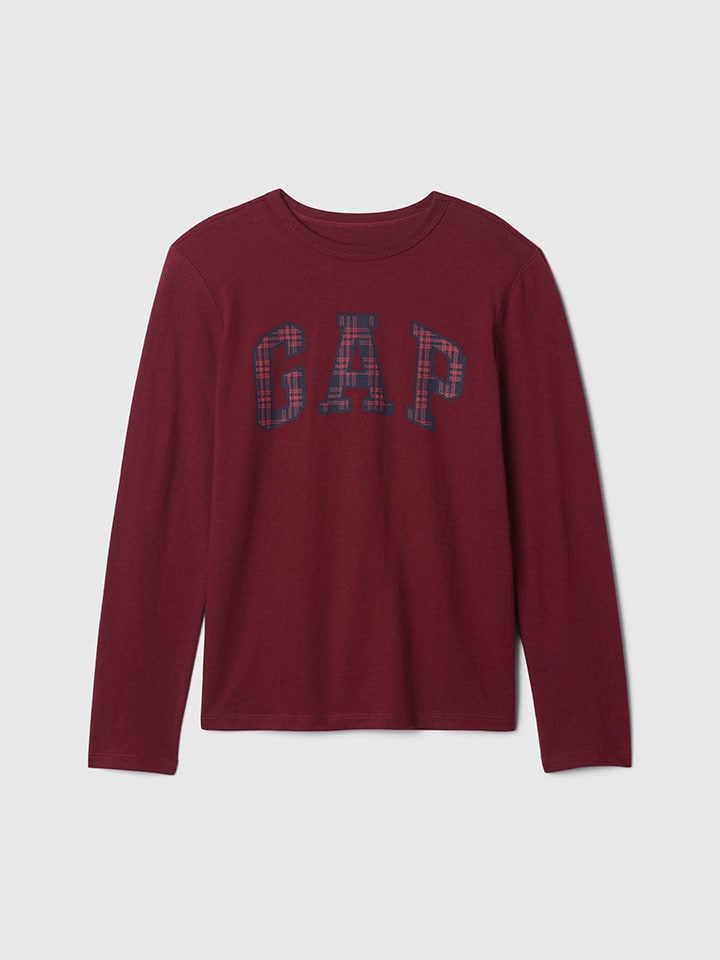 

Лонгслив GAP Longsleeve, бордо