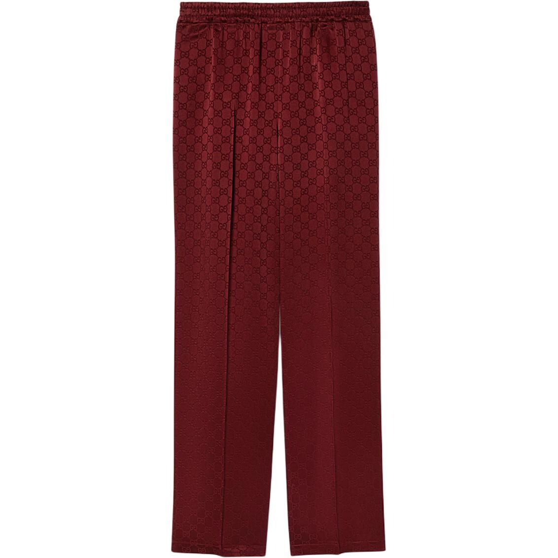 

Повседневные брюки женские красные Gucci