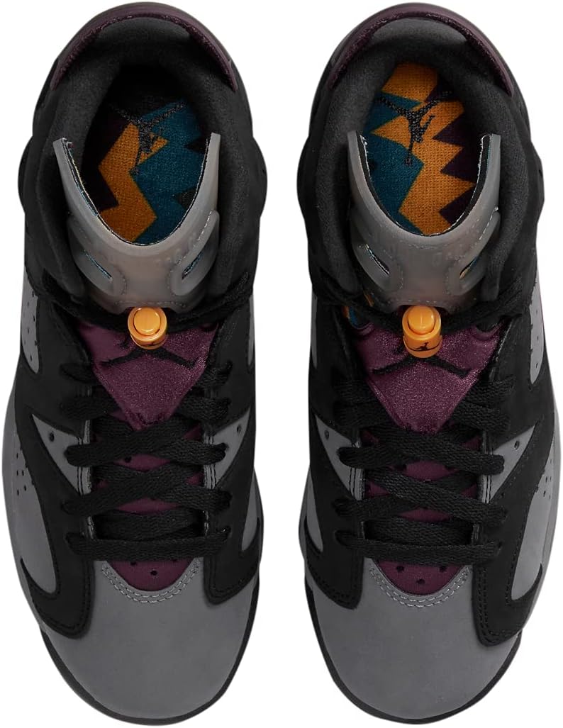 Кроссовки Nike Jordan 6 Retro для мальчиков, черный/оливковый — фото 4