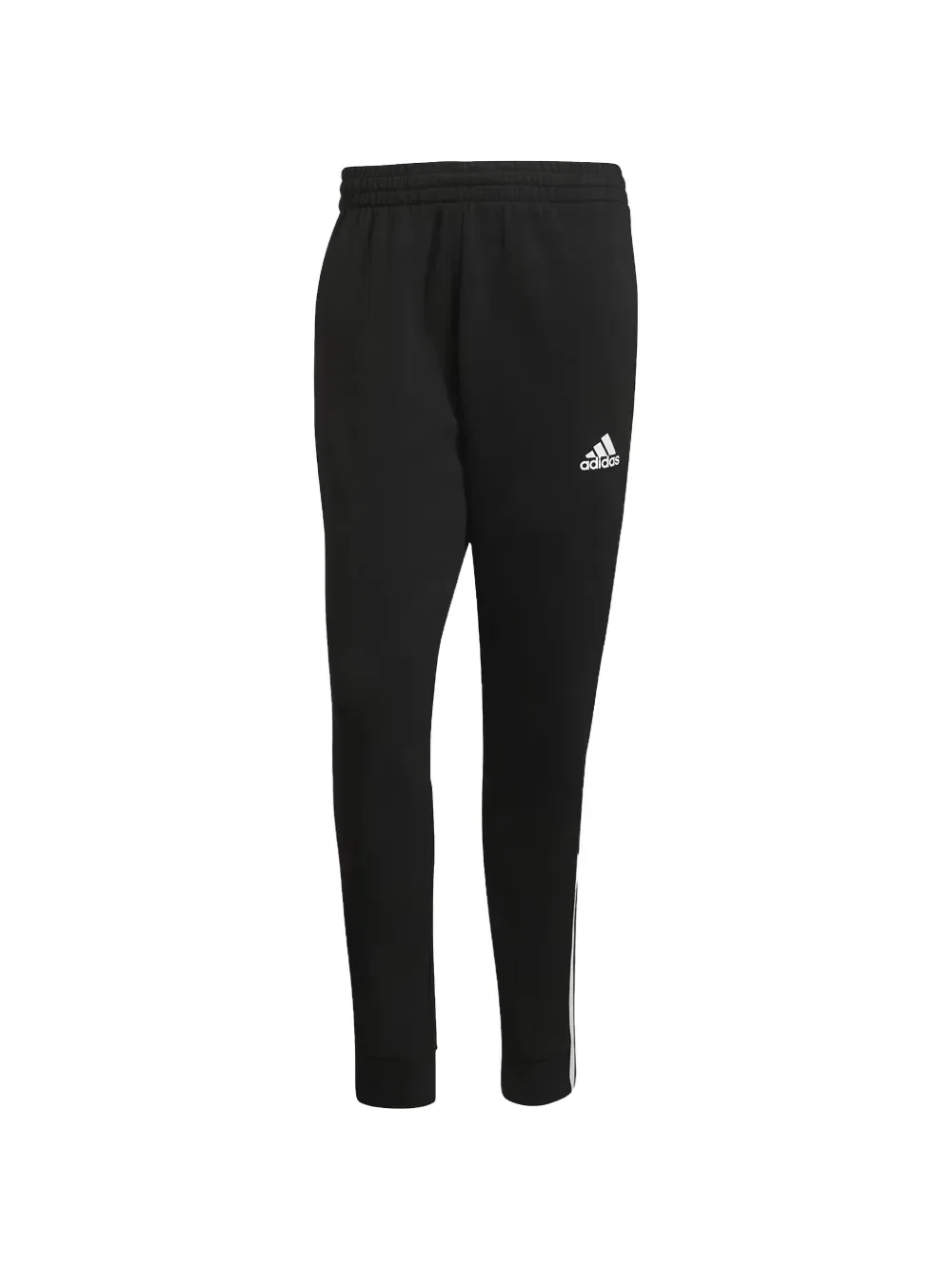 Спортивные брюки Essentials с тремя полосками Adidas, черный