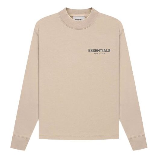 

(GS) Футболка Fear of God Essentials FW21 Ls Tee String/Tan