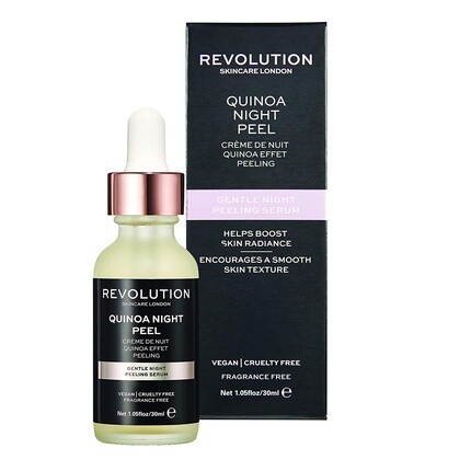 

Revolution Skincare Gentle Quinoa Night Peel Serum Отшелушивающее средство для лица, Makeup Revolution