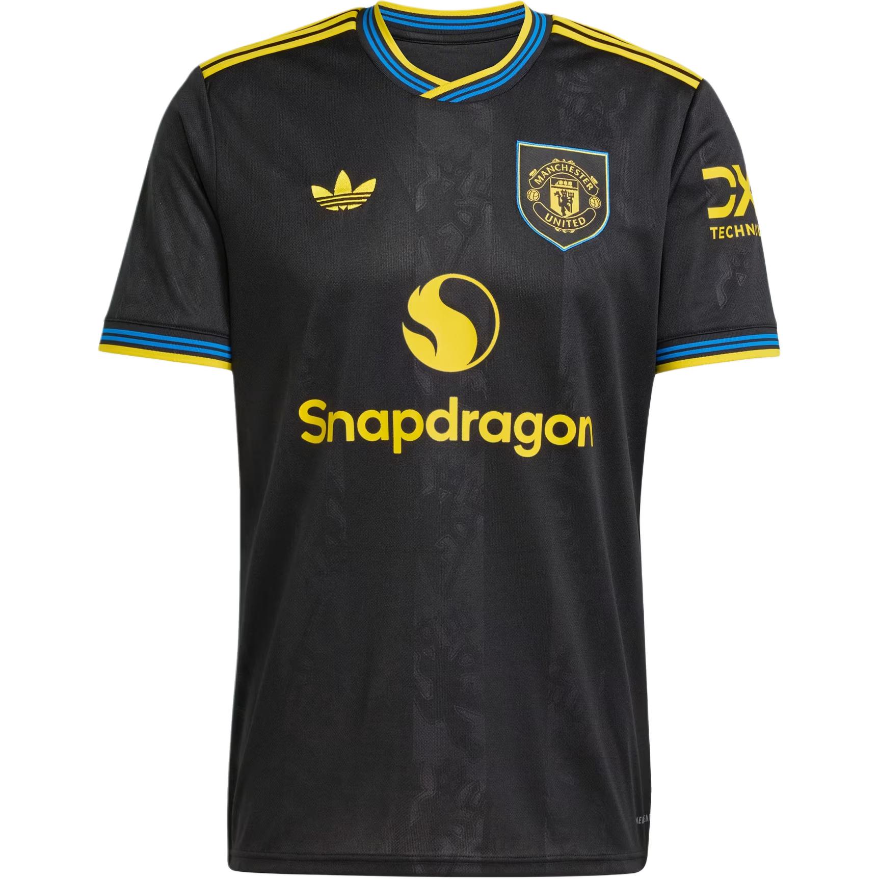 

Футболка Manchester United 25/26 Third от Adidas с доставкой для участников AdiClub Adidas Originals, черный