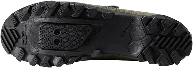 Велосипедные туфли VAUDE Unisex Men's Tvl Skoj, черные, размер US:6.5, хаки — фото 3
