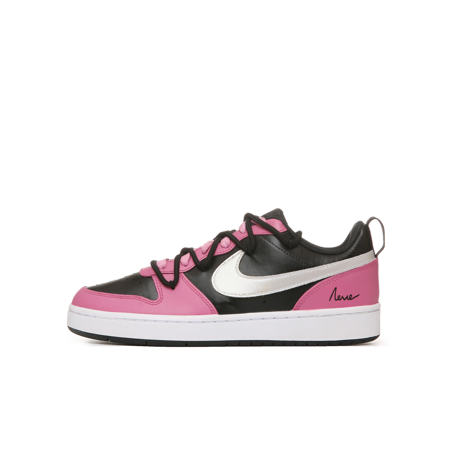 

Кроссовки Nike Court Borough Skateboard Shoes Women's Low-Top Pink, Черный, Кроссовки Nike Court Borough Skateboard Shoes Women's Low-Top Pink