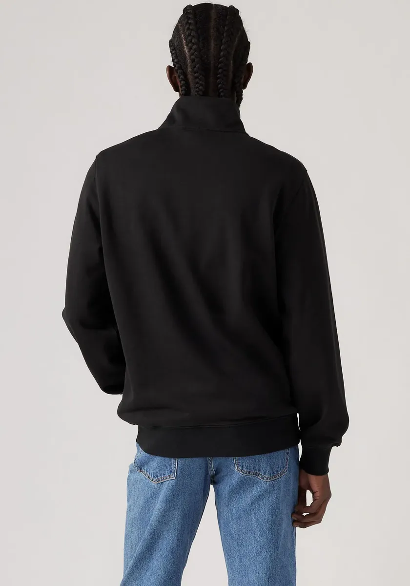 Толстовка Levi's "ОРИГИНАЛЬНАЯ МОЛНИЯ HM 1/4", цвет Minimal Black — фото 3