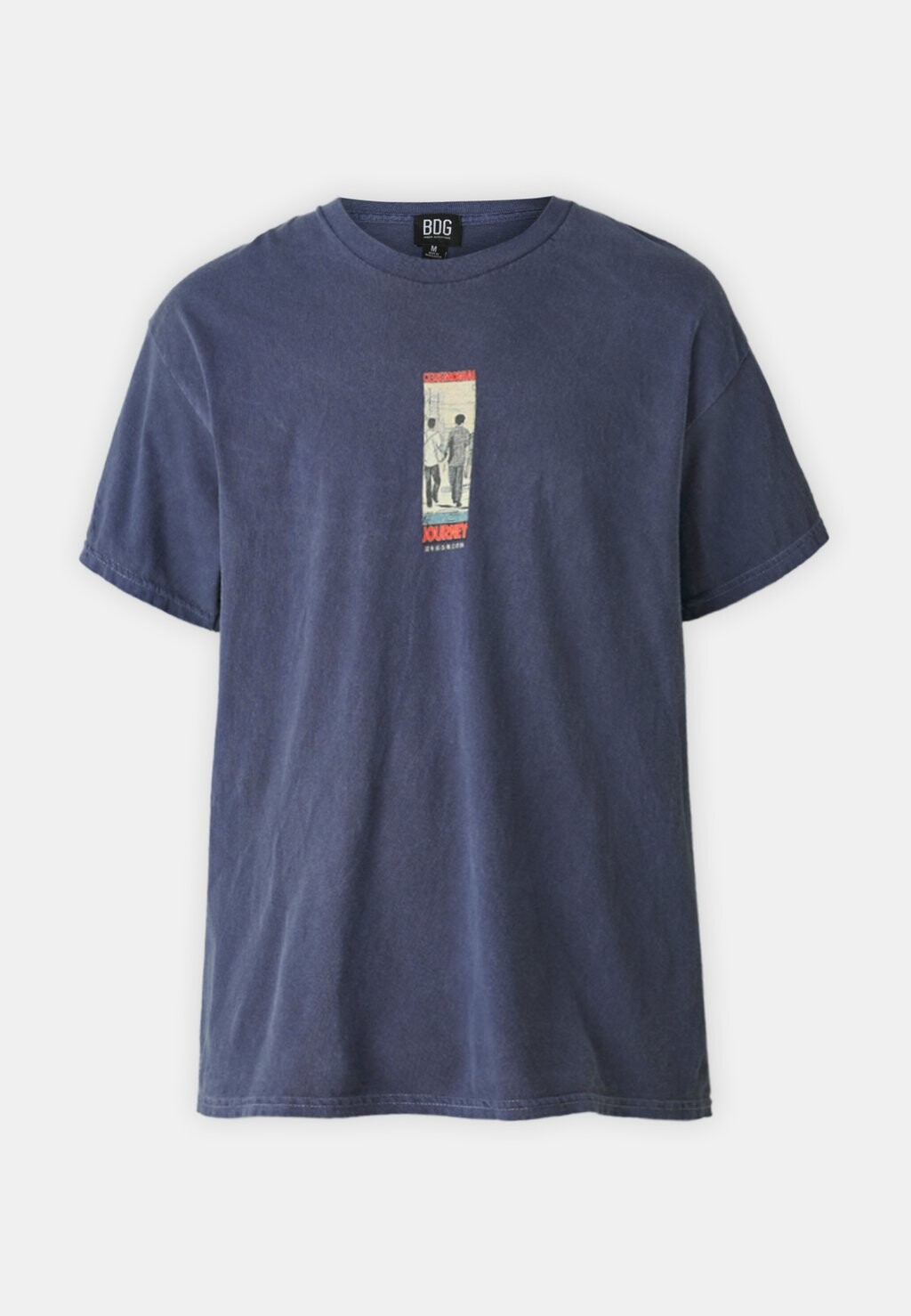 

Принт на футболке KYOTO TEE UNISEX BDG Urban Outfitters, темно-синий