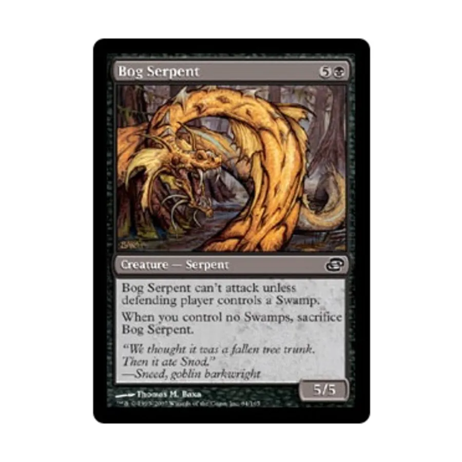 

CCG Болотный змей (С), MTG - Planar Chaos