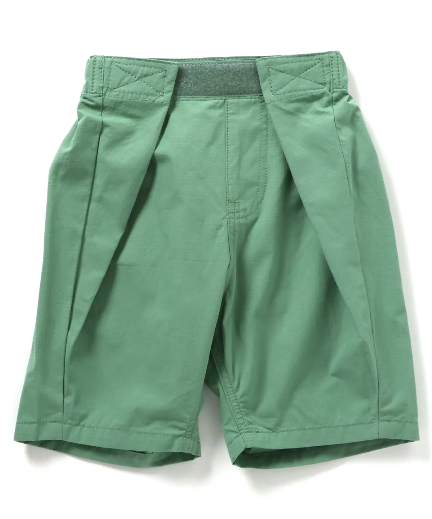 Детские штаны широкие с резинкой BREEZE WIDE TACK HALF PANTS зеленые