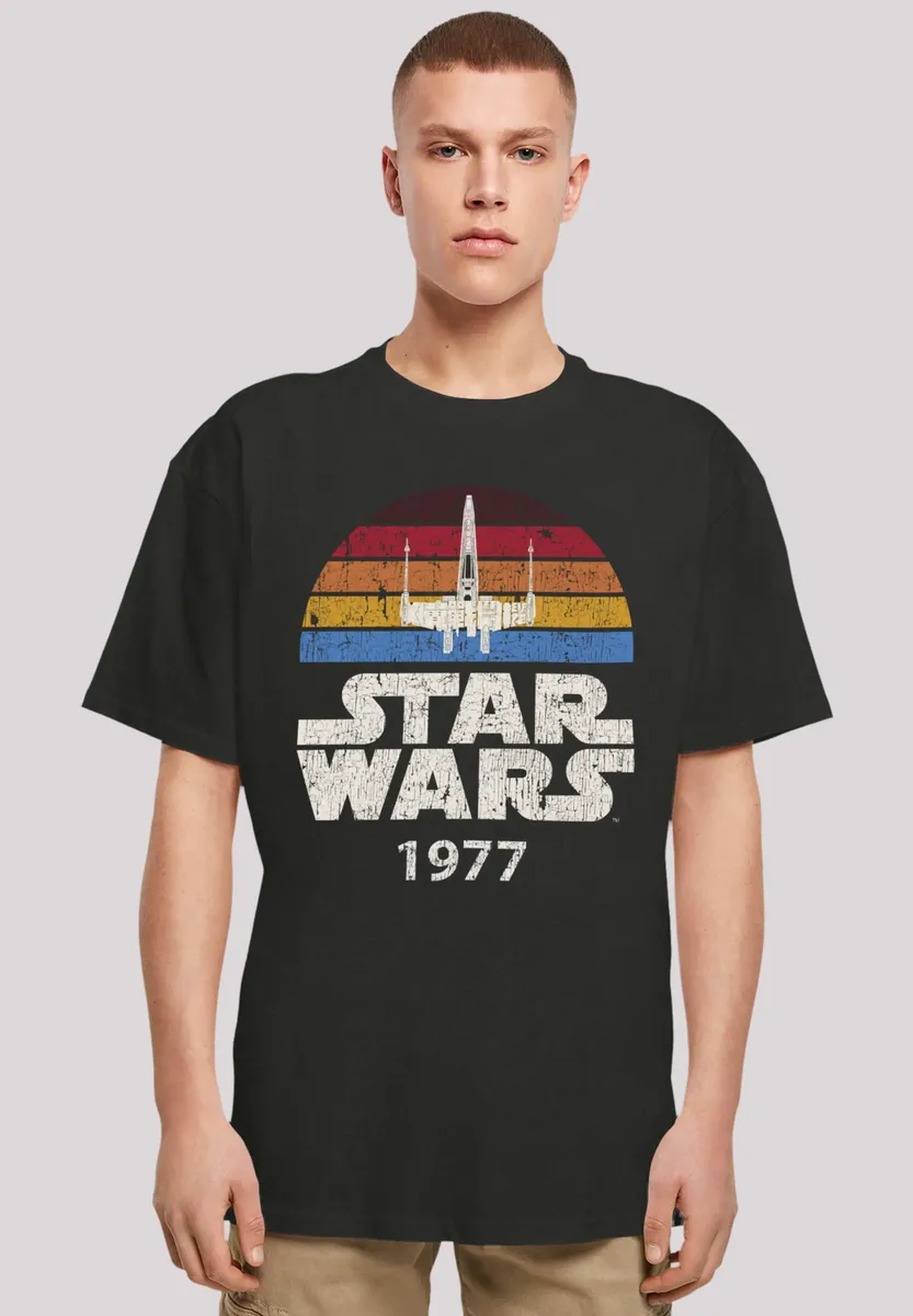 

F4NT4STIC Футболка "Star Wars X-Wing Trip 1977 T", премиум качество, черный