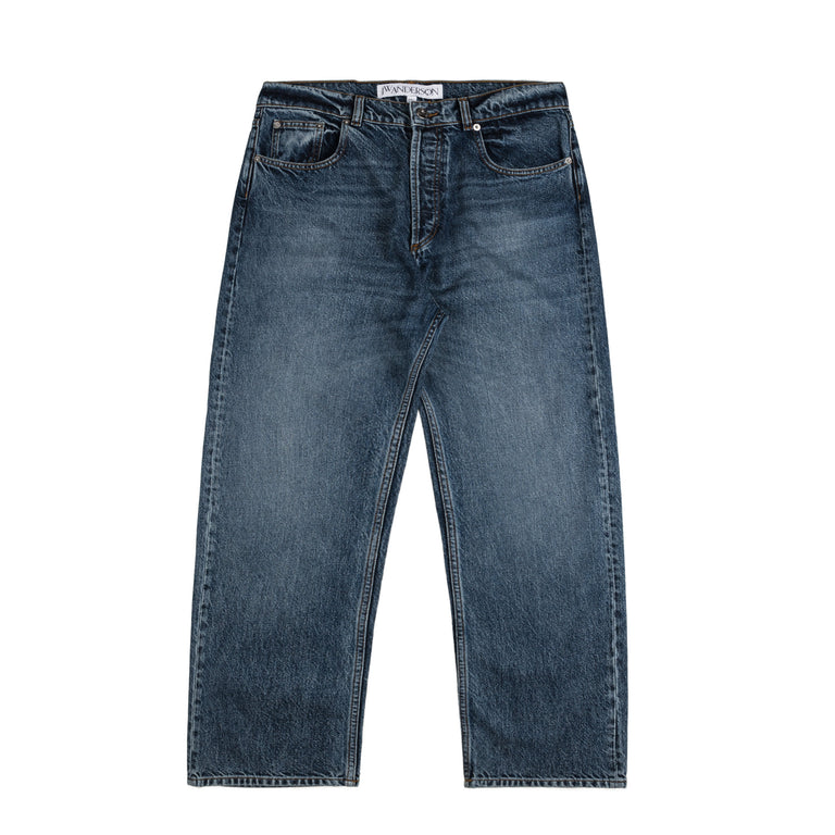 

Брюки 5 pocket straight leg trousers Jw Anderson, синий