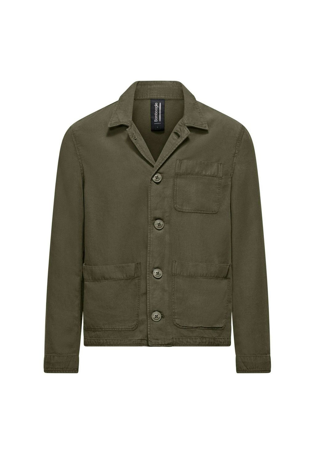 

Легкая куртка IN CON COLLETTO Bomboogie, цвет Bog Green