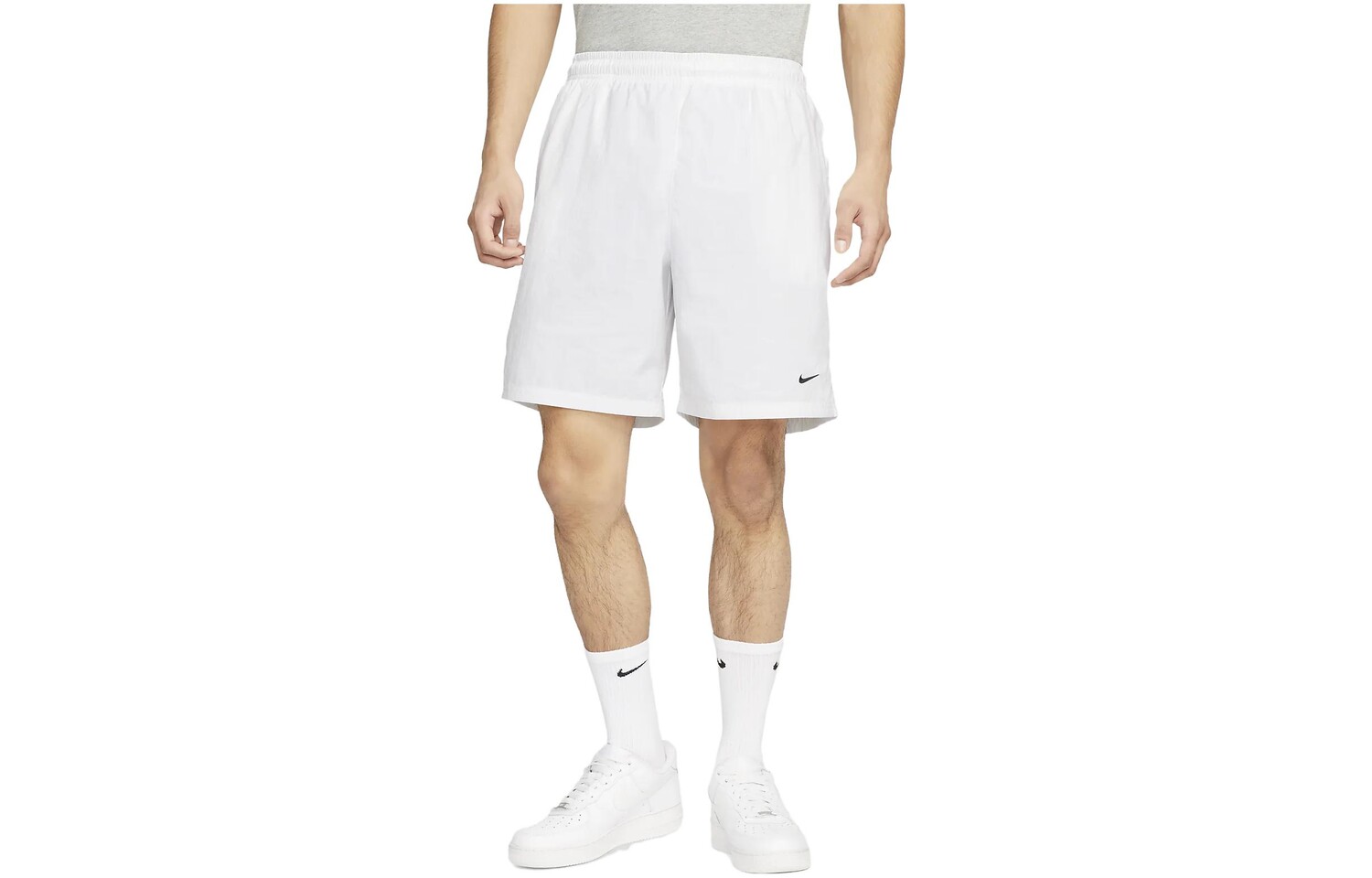 

Повседневные шорты мужские белые Nike, белый