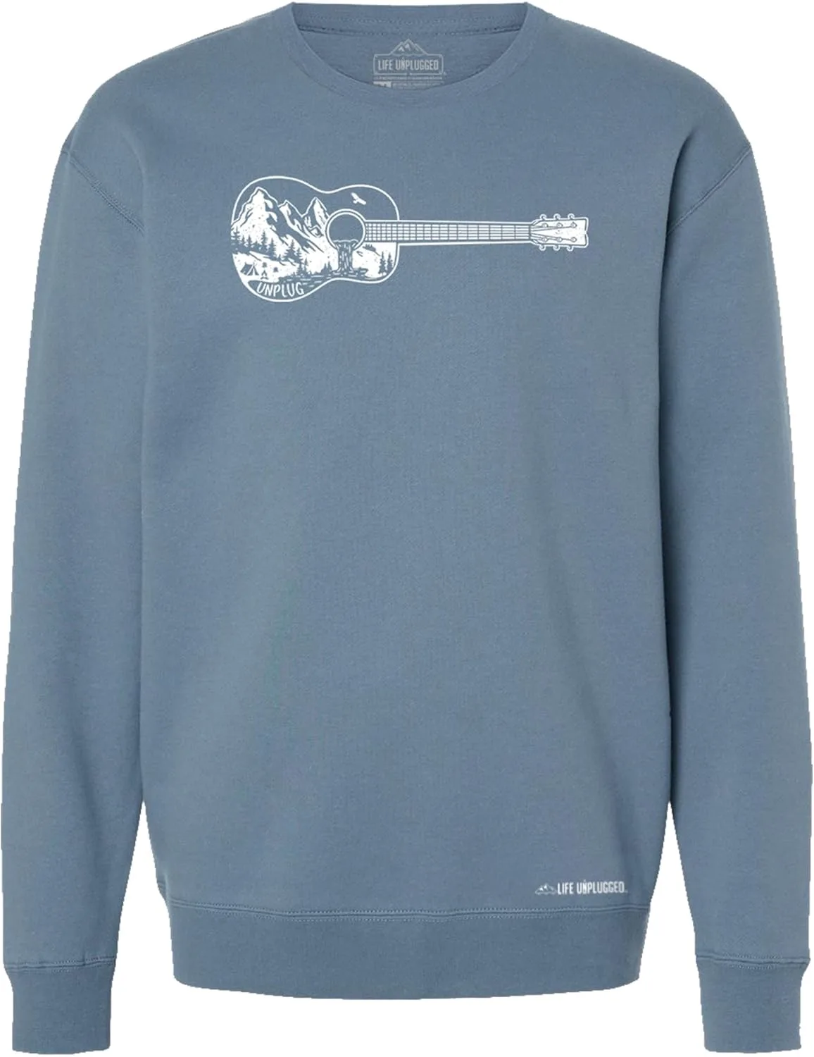 

Толстовка Guitar Mountain Heavyweight Crewneck для мужчин и женщин Life Unplugged