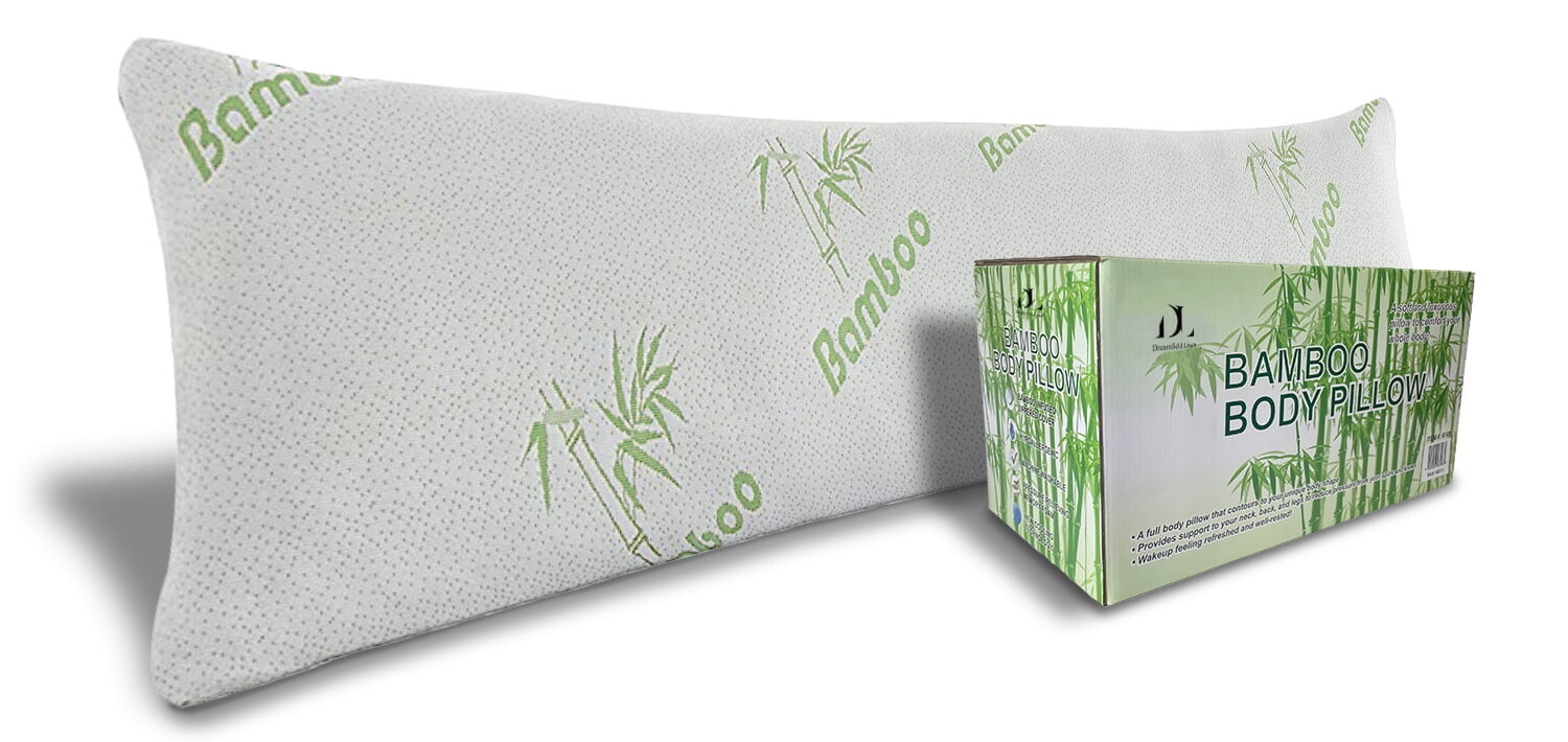 

Подушка бамбуковая с эффектом памяти для сна Dreamfield Linen, белый