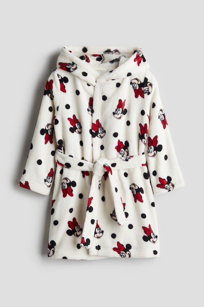 

Флисовый халат H&M, белый