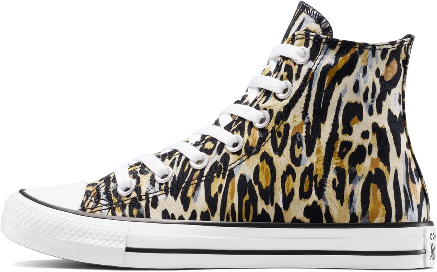 Кроссовки Converse Ctas Hi черно-бело-коричневые, размер 36 EU. Черно-бело-коричневые, размер 36