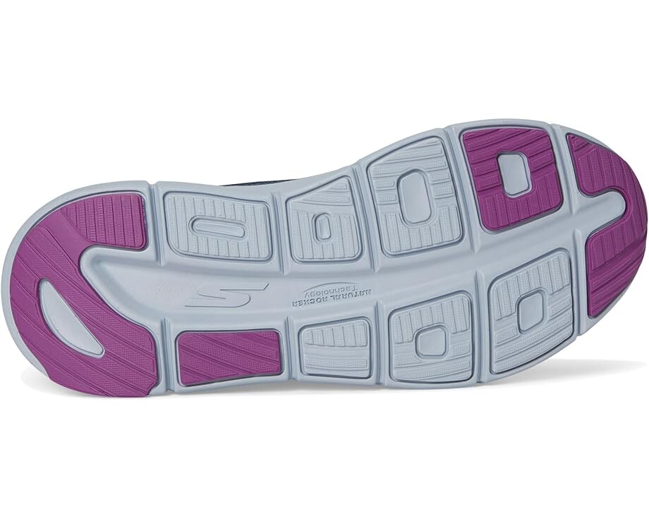 Кроссовки SKECHERS Max Cushioning Premier 2.0, цвет Navy/Purple — фото 3