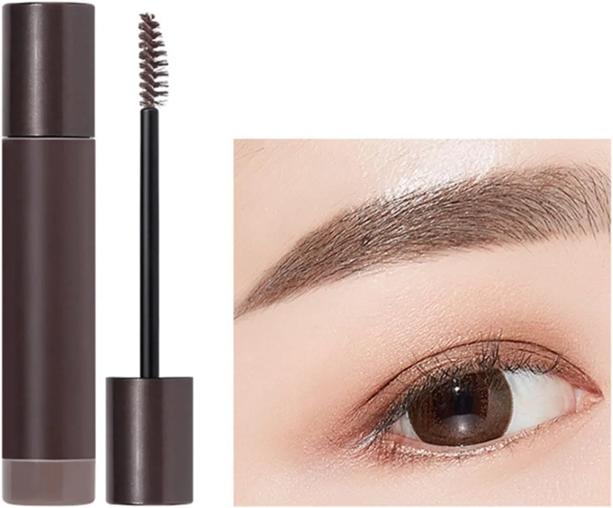 Гель для бровей Attractive Colored Eyebrow Gel, водостойкий, с тремя кисточками, 35 г — фото 3