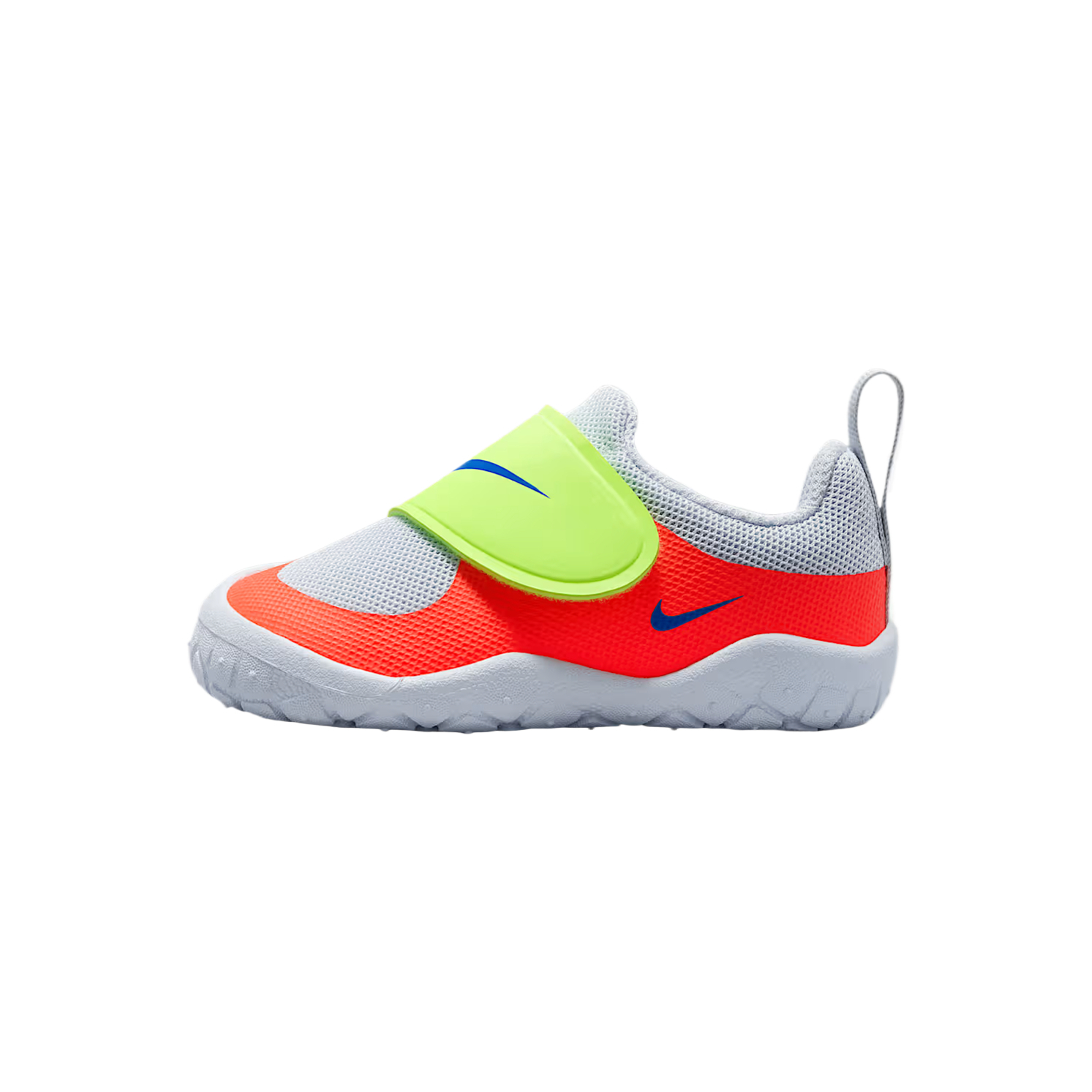 

Low top Toddler Shoes Infant And Toddler Nike, bright темно красный/neon ice желтый/белый золотой/game royal синий