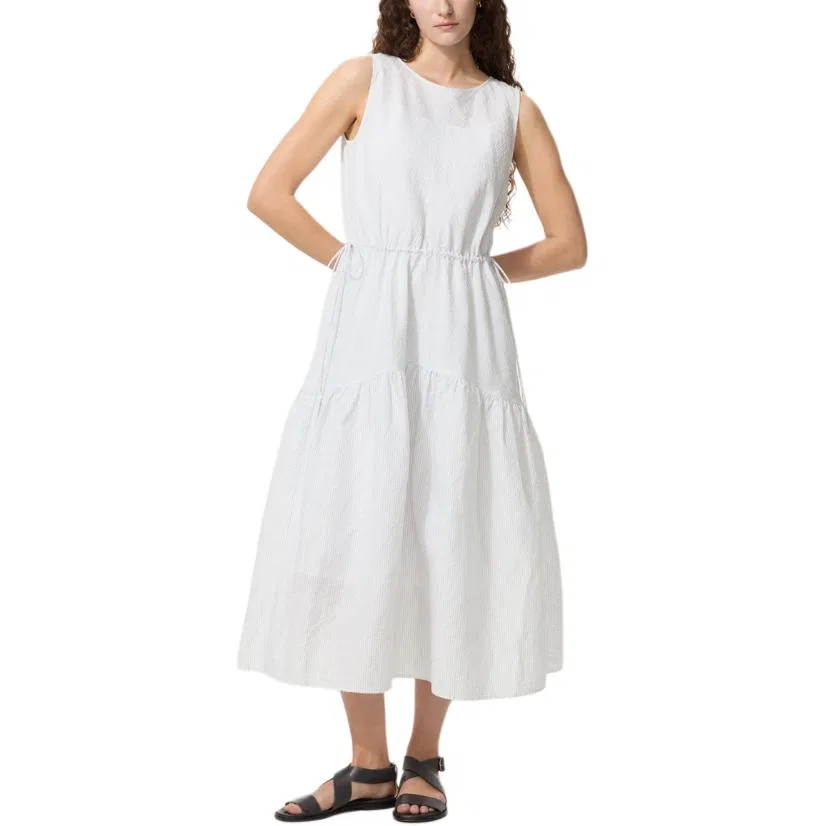 Спортивный костюм с юбкой бежевый UNIQLO Ivory