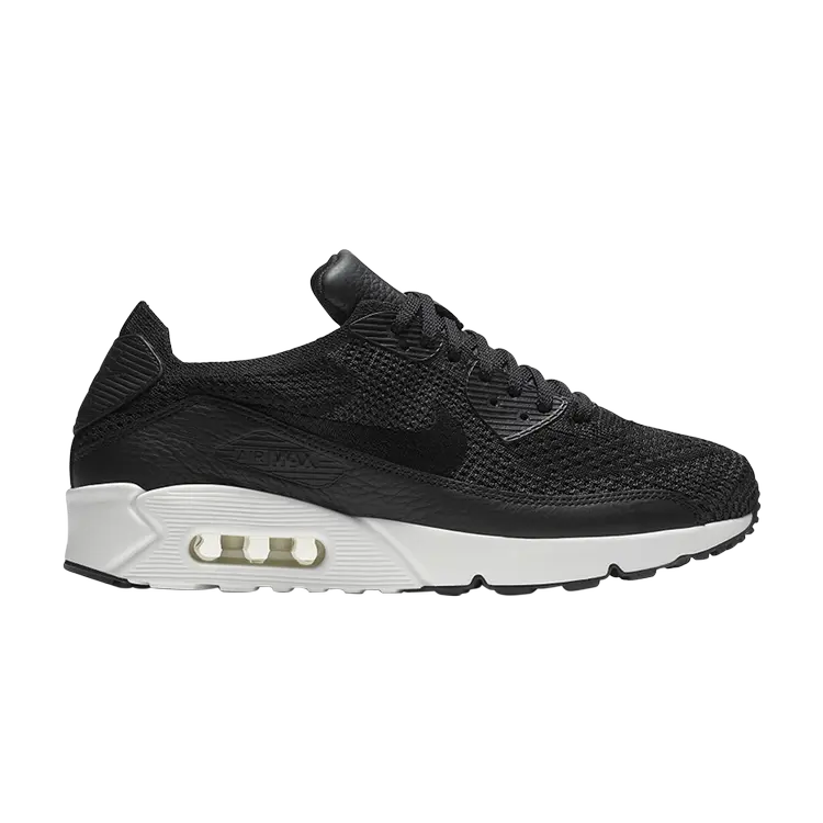 

Кроссовки NikeLab Air Max 90 Flyknit 'Black Sail', черный