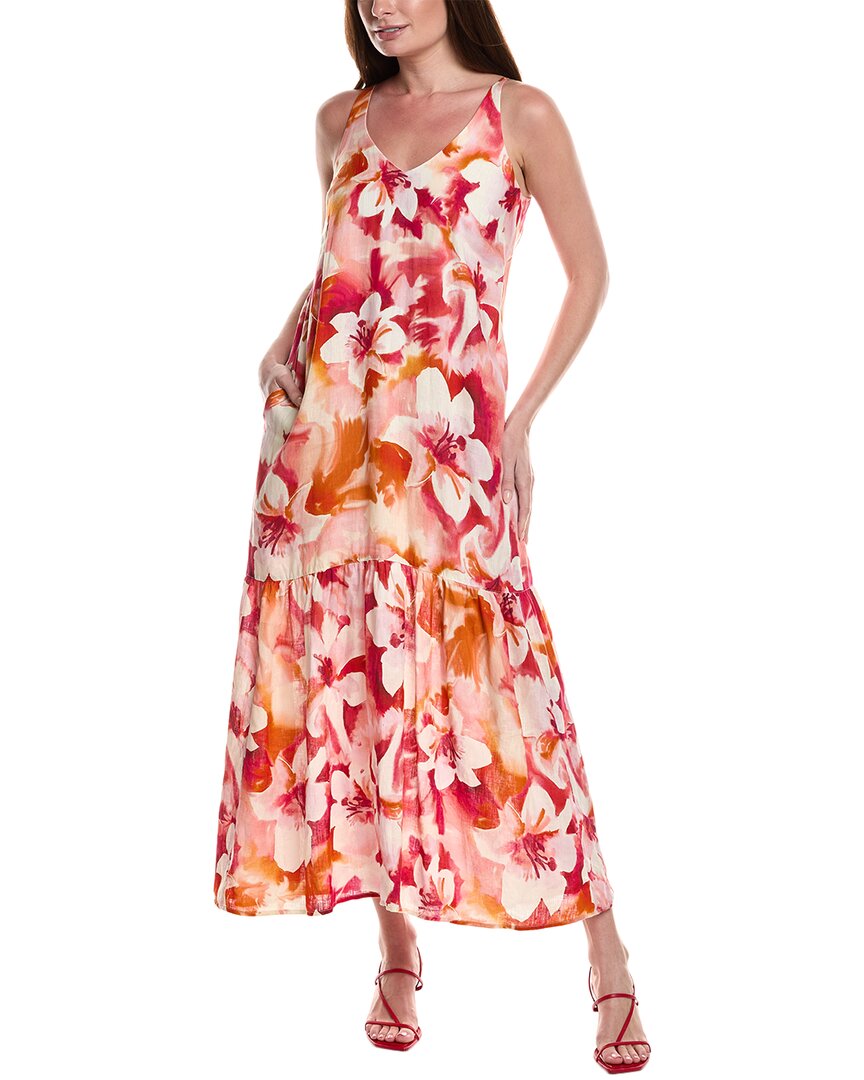 

Тайлер Бе Лекси Льняное Макси-платье Tyler böe, оранжевый