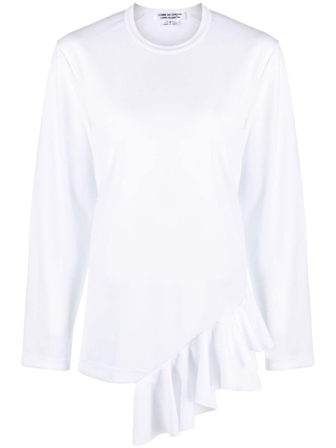 

Comme Des Garçons Comme Des Garçons футболка с оборками, белый