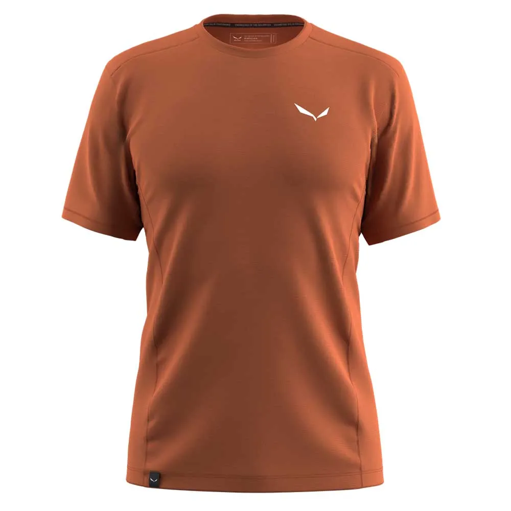 

Футболка с коротким рукавом Salewa Puez Dry, коричневый