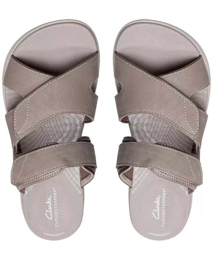 Сандалии в повседневном стиле Cloudsteppers Mira Ease Clarks, коричневый/бежевый — фото 4